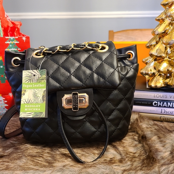 Badgley Mischka Bags Nwt Baglley Mischka Micro Mini Quilted